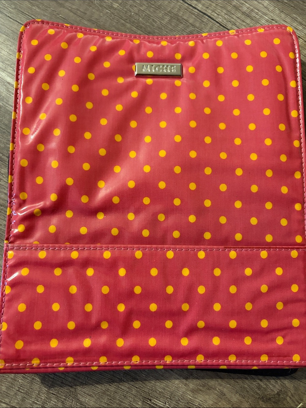 MICHE Kids Mini Shell with Yellow Polka Dots (Averie)